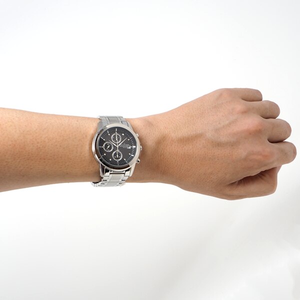  THE CLOCK HOUSE  Business Casual  MBC1007-BK1A　着用画像