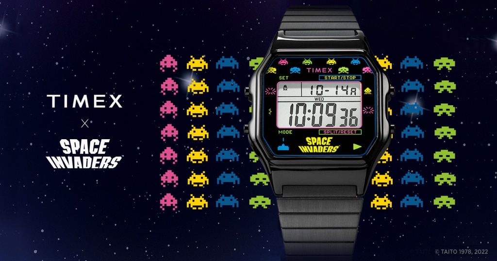 TIMEX x SPACE INVADERS スペースインベーダー コラボレーションモデル 