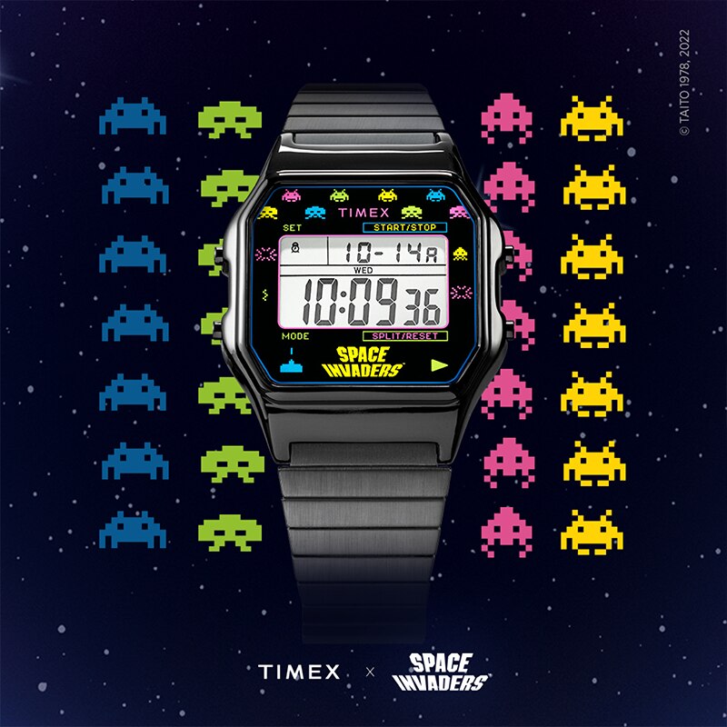 TIMEX x SPACE INVADERS スペースインベーダー コラボモデル第二弾