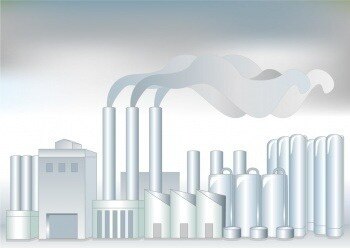 Aerosols generated from industrial process