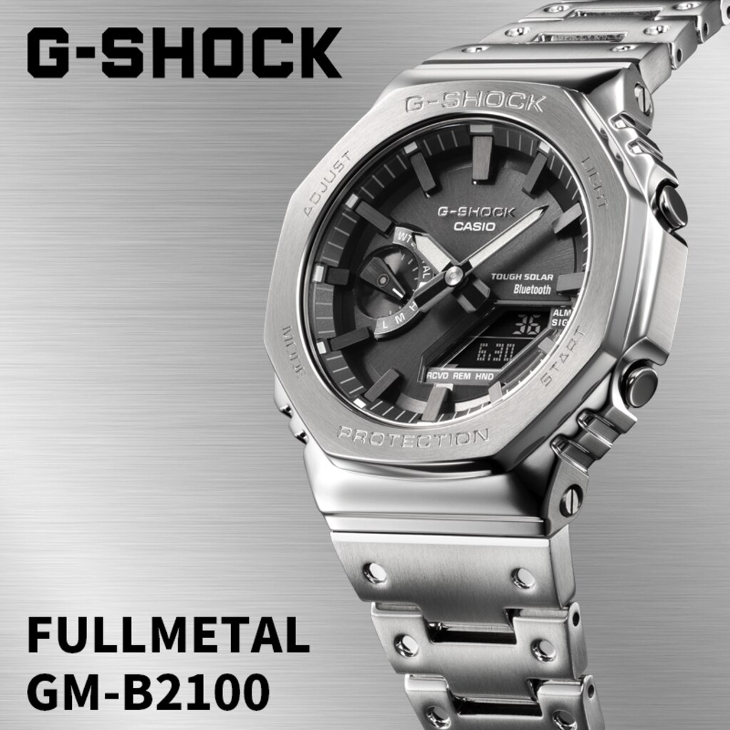 質店G-SHOCK GA-2100 カスタム用 メタルステンレス ver3 第三世代 金属ベルト