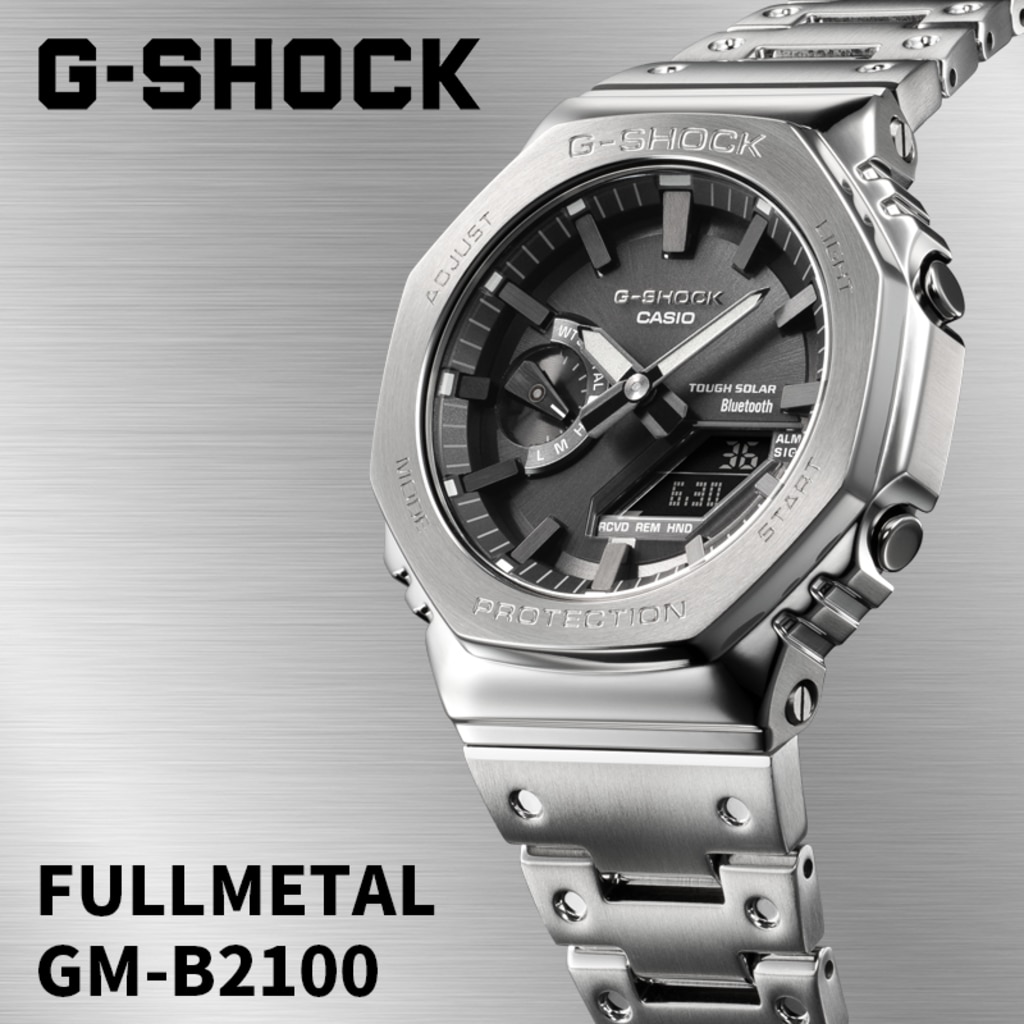 CASIO G-SHOCK GM-B2100-1AJF カシオーク フルメタル