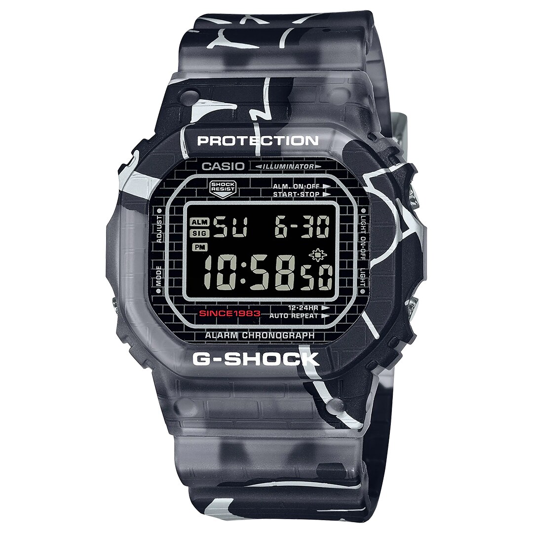 G-SHOCKからグラフィティをプリントしたStreet Spiritデジタルシリーズが登場！ | 株式会社ザ・クロックハウス