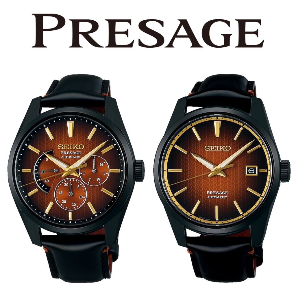 SEIKO PRESAGEより十三代目市川團十郎襲名を記念した限定モデル SEIKO PRESAGEより十三代目市川團十郎襲名を記念した限定モデル