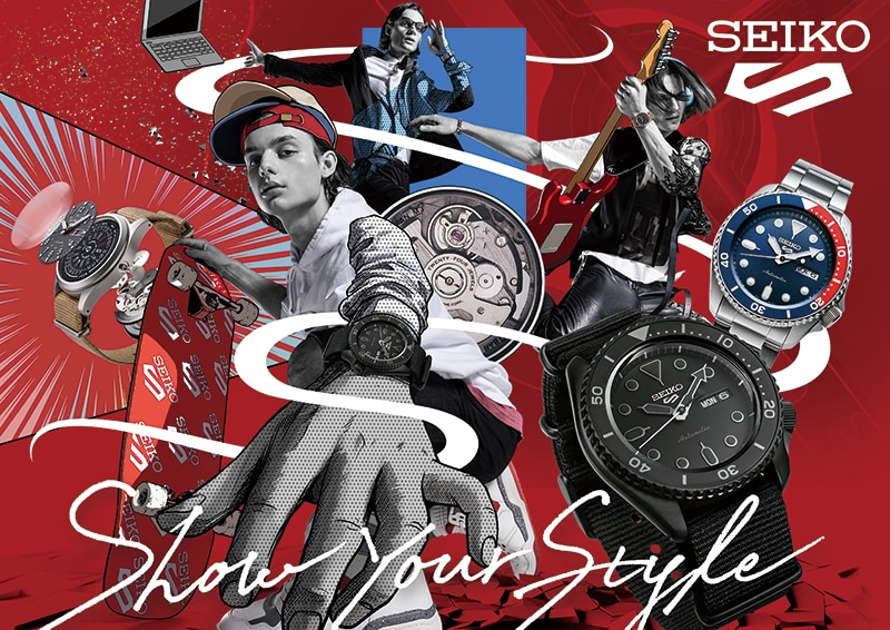 SEIKO セイコー5 メンズ腕時計 日本製 自動巻き SNZF17J1 品