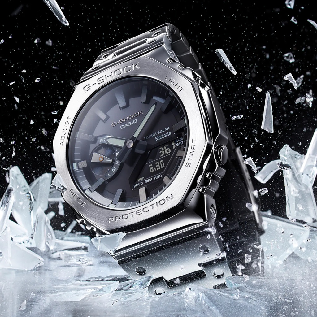 rararooカシオ　G-SHOCKアナログ腕時計　新品　海外モデル　カーボンコア　プレゼント