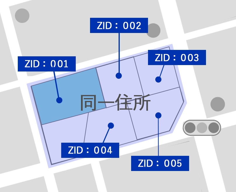 全国約4,000万件の建物情報