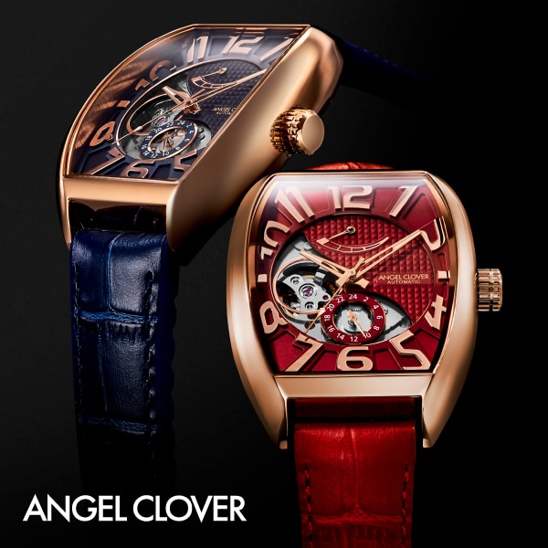 定番人気SALEエンジェルクローバー 新品 腕時計 自動巻 ANGEL EVA43PWH-WH エクスベンチャー CLOVER 未使用 ホワイト メンズ 男 クロノグラフ