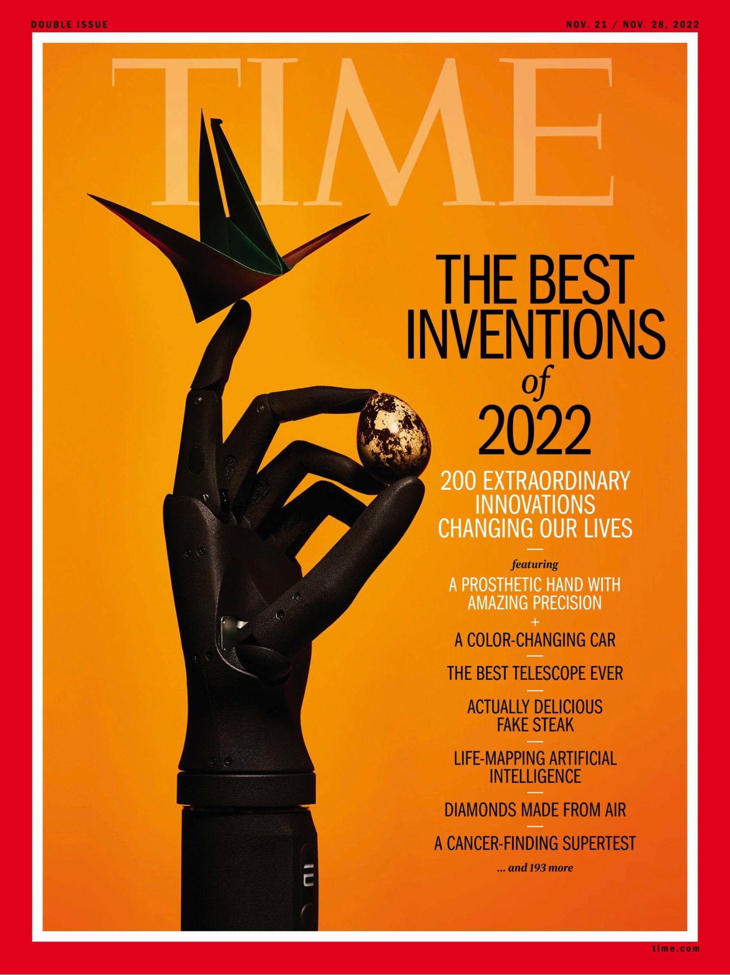 TIME誌が選ぶ「THE BEST INVENTIONS OF 2022（2022年の最も優れた発明 