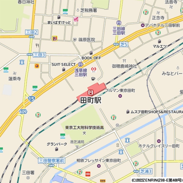 市街図(道路)
