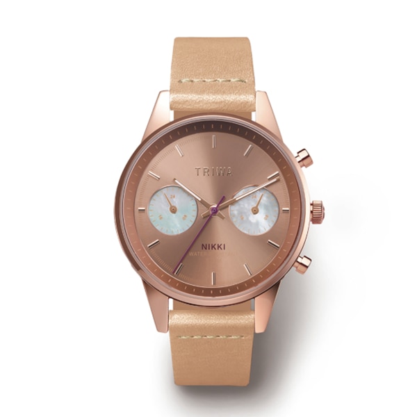 新品箱付き  TRIWA 腕時計 ブラッシュニッキー・タン 腕時計(アナログ) 2017人気特価