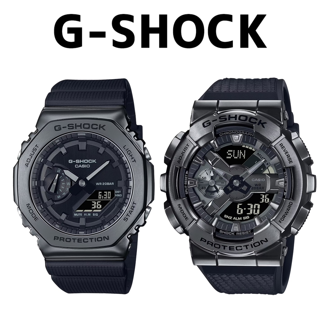 G-SHOCKから全体をブラックアウトに仕上げたモデル「GM-2100BB-1AJF