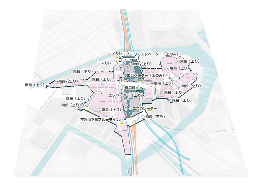 フロアマップをデジタル管理｜いつもNAVI インドアマップ｜ゼンリン