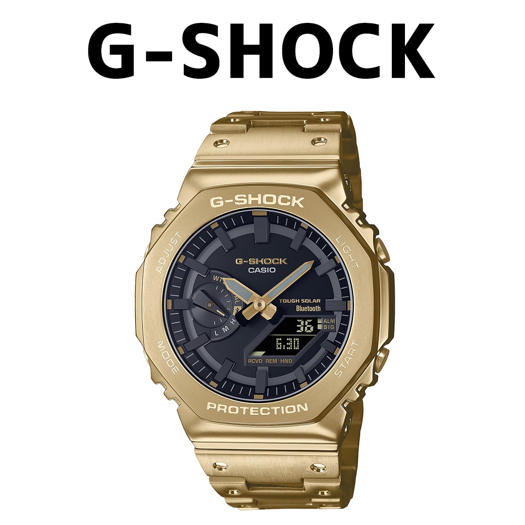 G-SHOCKから「GA-2100」シリーズのフルメタルゴールドカラーモデル「GM-B2100GD-9AJF」が登場 | 株式会社ザ・クロックハウス