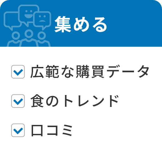 集める