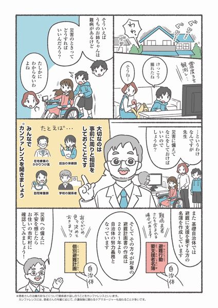 医療・福祉マンガ制作例1