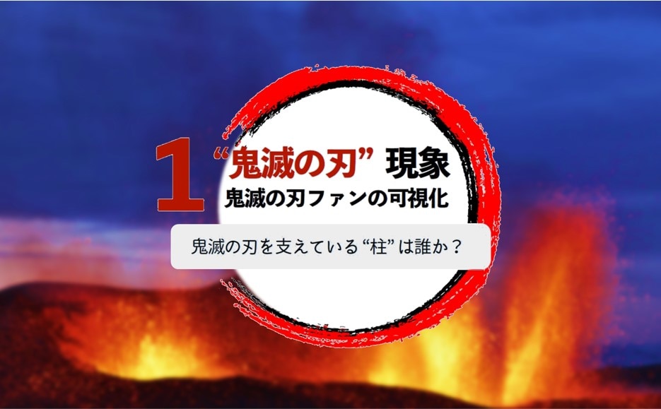 データから社会現象の "人となり" を明らかに～鬼滅の刃編～