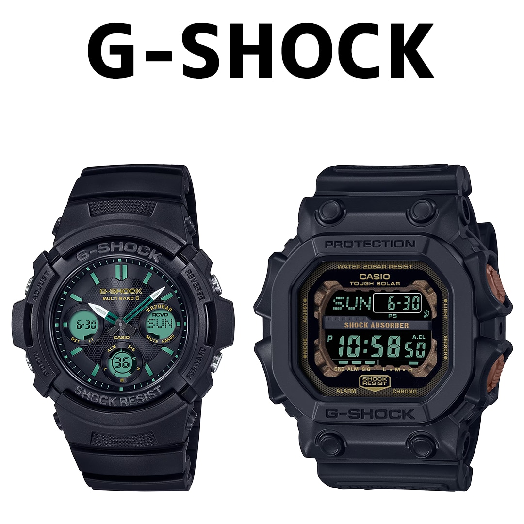 G-SHOCKから錆びついた金属をイメージしたカラーリングのTEAL AND 