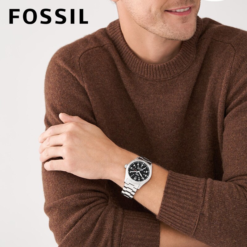 新品腕時計フォッシルFOSSIL クロノグラフ - 時計