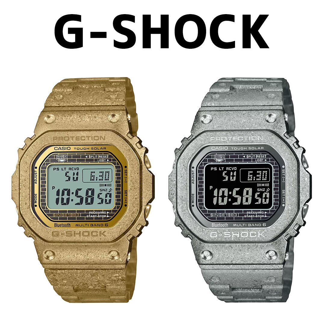 G-SHOCKの限定モデル「G-SHOCK 40th Anniversary RECRYSTALLIZED」シリーズ「GMW-B5000PG-9JR」「20230413b_G-SHOCK_01」登場  | 株式会社ザ・クロックハウス