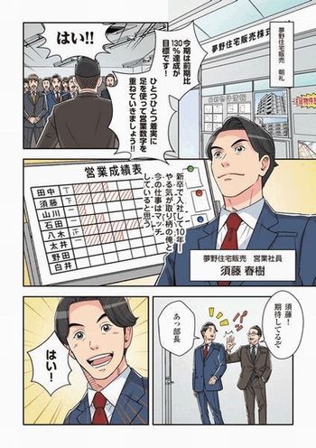 不動産・建設業界×マンガ制作例1