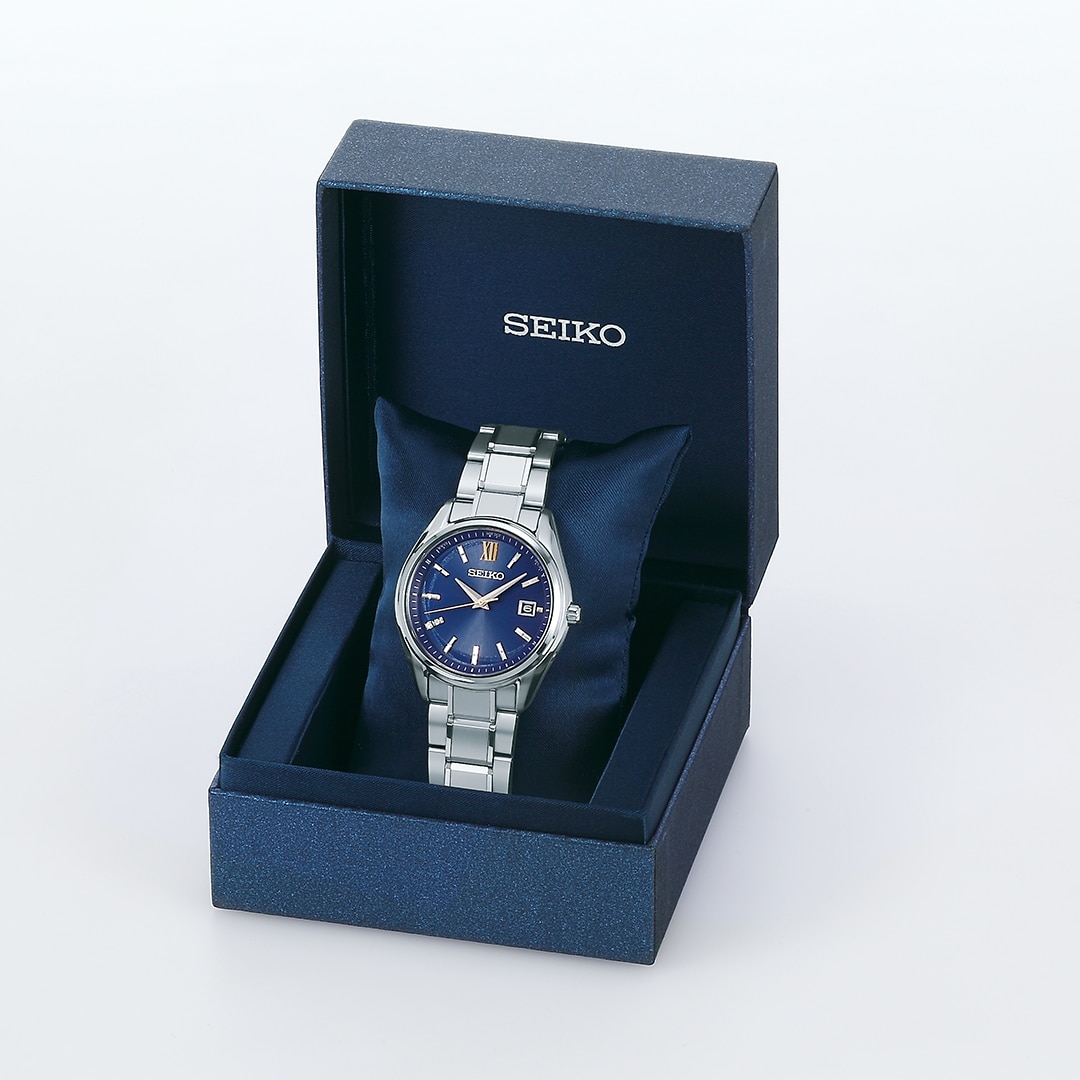 セイコー SEIKO LUKIA 腕時計 レディース SSQW075 ルキア レディコレクション 2023 エターナルブルー 限定 電波ソーラー ネイビーxシルバー アナログ表示