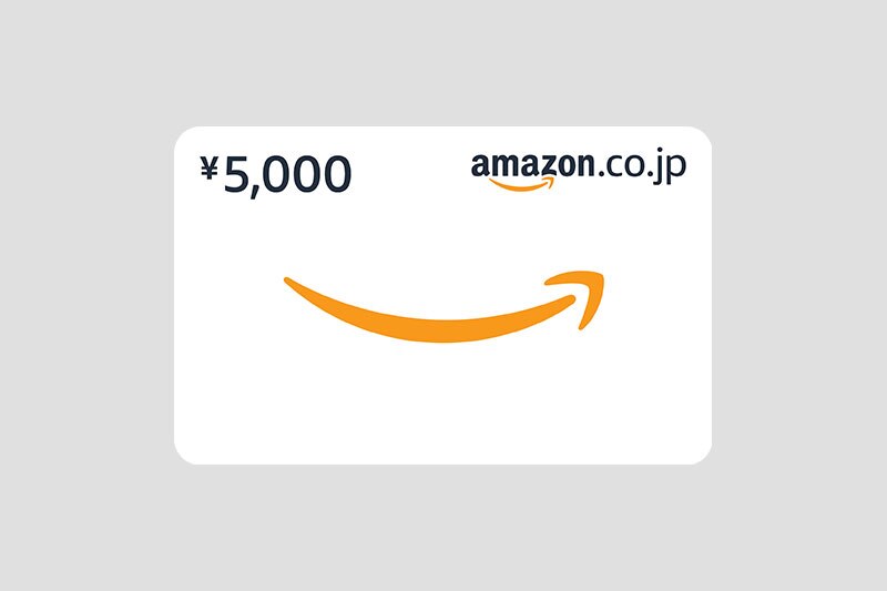 Amazon ギフトカード 5,000円分