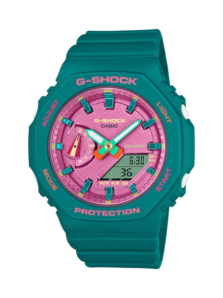 G-SHOCKより夏らしいカラーの「GMA-S2100BS-4AJF」「GMA-S2100BS-3AJF