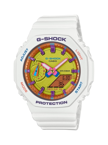 G-SHOCKより夏らしいカラーの「GMA-S2100BS-4AJF」「GMA-S2100BS-3AJF