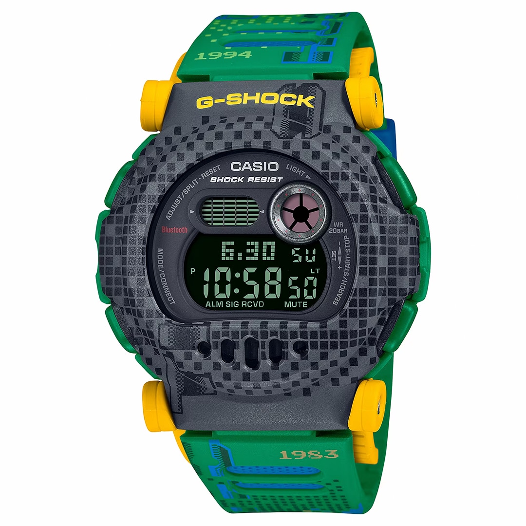 超人気モデル カシオ G-SHOCK G-B001RG-4JRモバイルリンク機能 - 時計