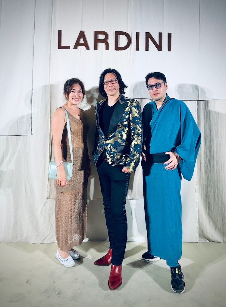 イタリア有数のクロージングブランド「LARDINI」のPARTY「Sky & Sand