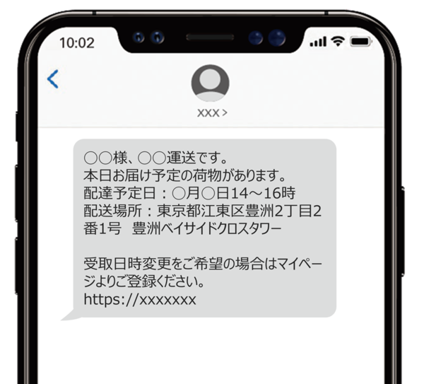 配達日時の事前リマインドで在宅率UP