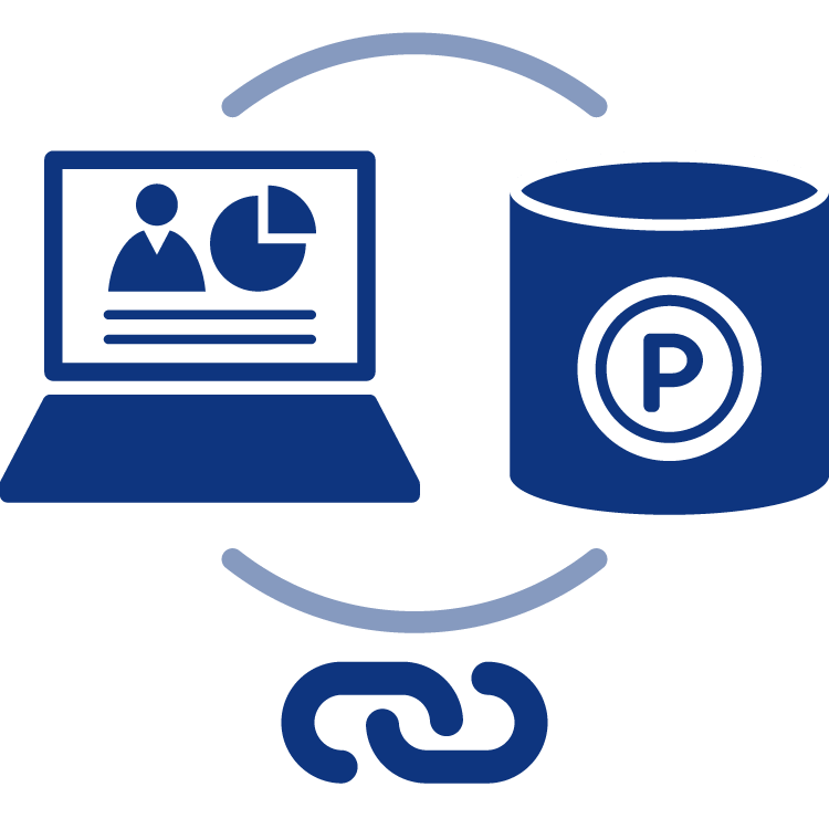 管理システムと健康ポイントデータの連携
