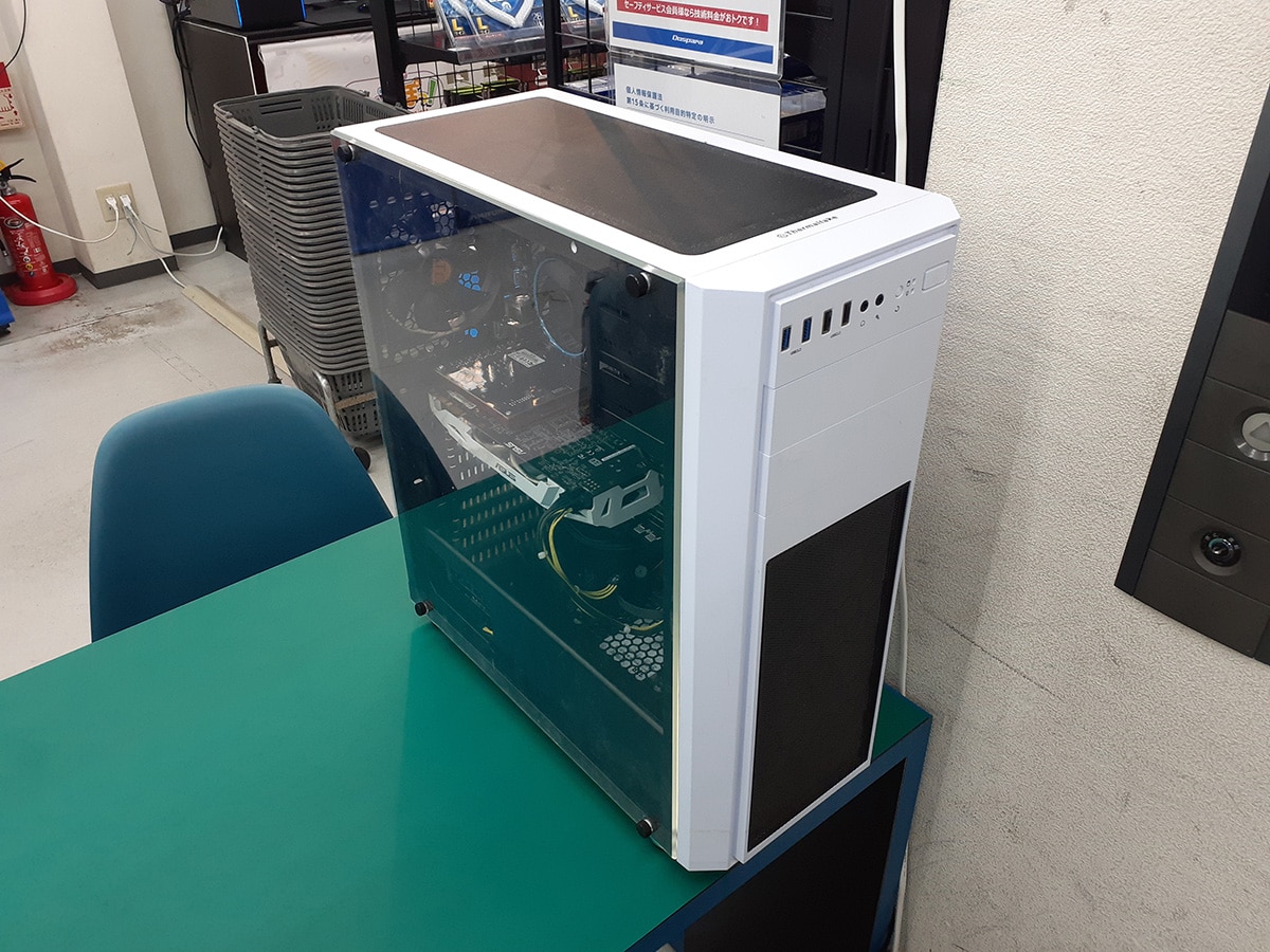 自作ゲーミングPC、起動せず【デジタルドック京都店修理事例