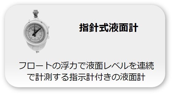 指針式液面計
