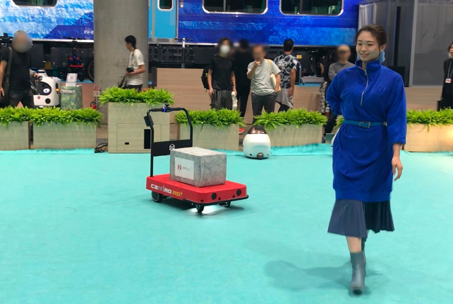 Japan Mobility Show 2023にZMPが出展いたしました Japan Mobility Show 2023にZMPが出展いたしました