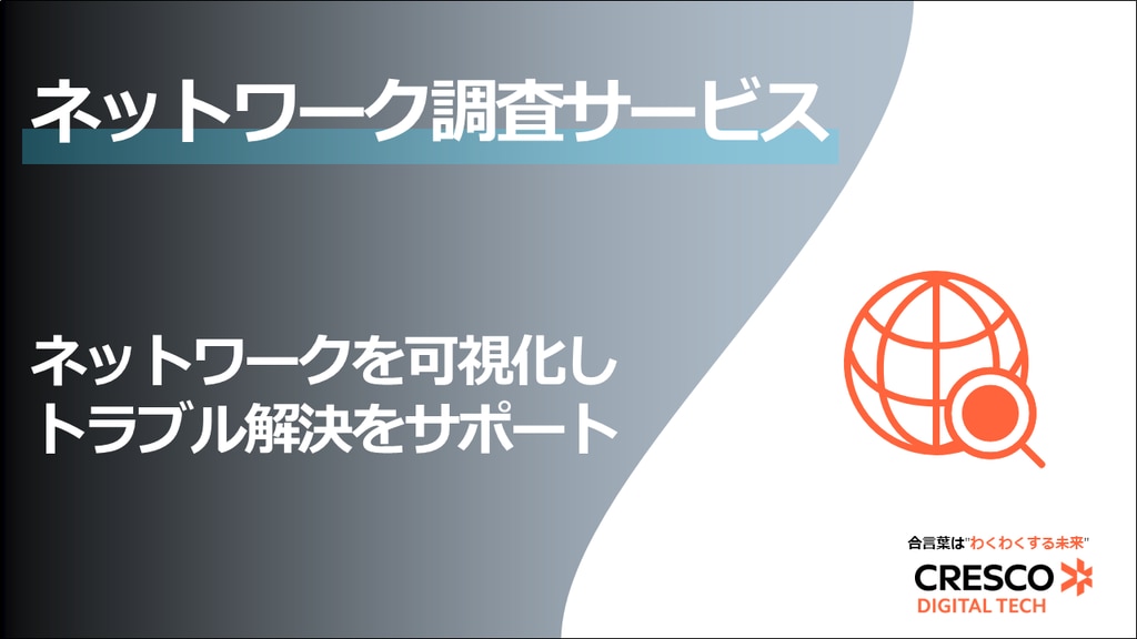 ネットワーク調査サービス