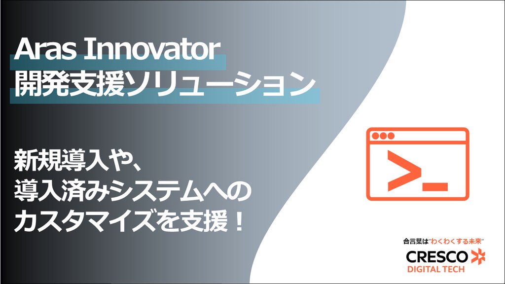 Aras Innovator 開発支援ソリューション