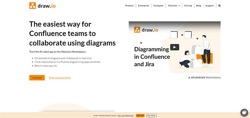 Microsoft 製以外の無料のフローチャート作成ツール「draw.io」