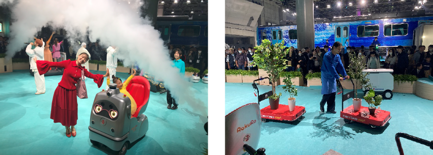 Japan Mobility Show 2023にZMPが出展いたしました Japan Mobility Show 2023にZMPが出展いたしました