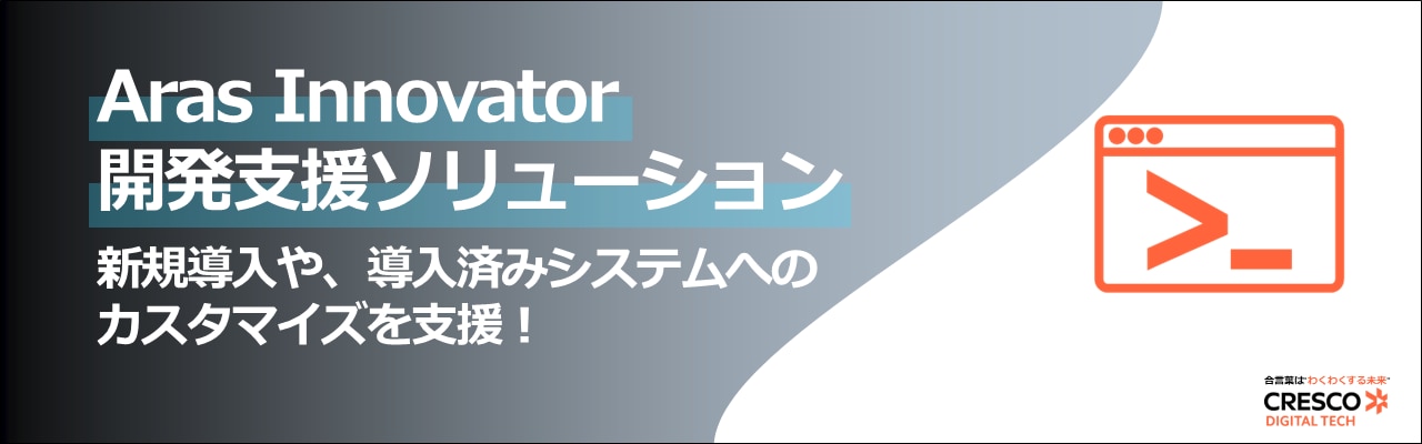 Aras Innovator開発支援ソリューション