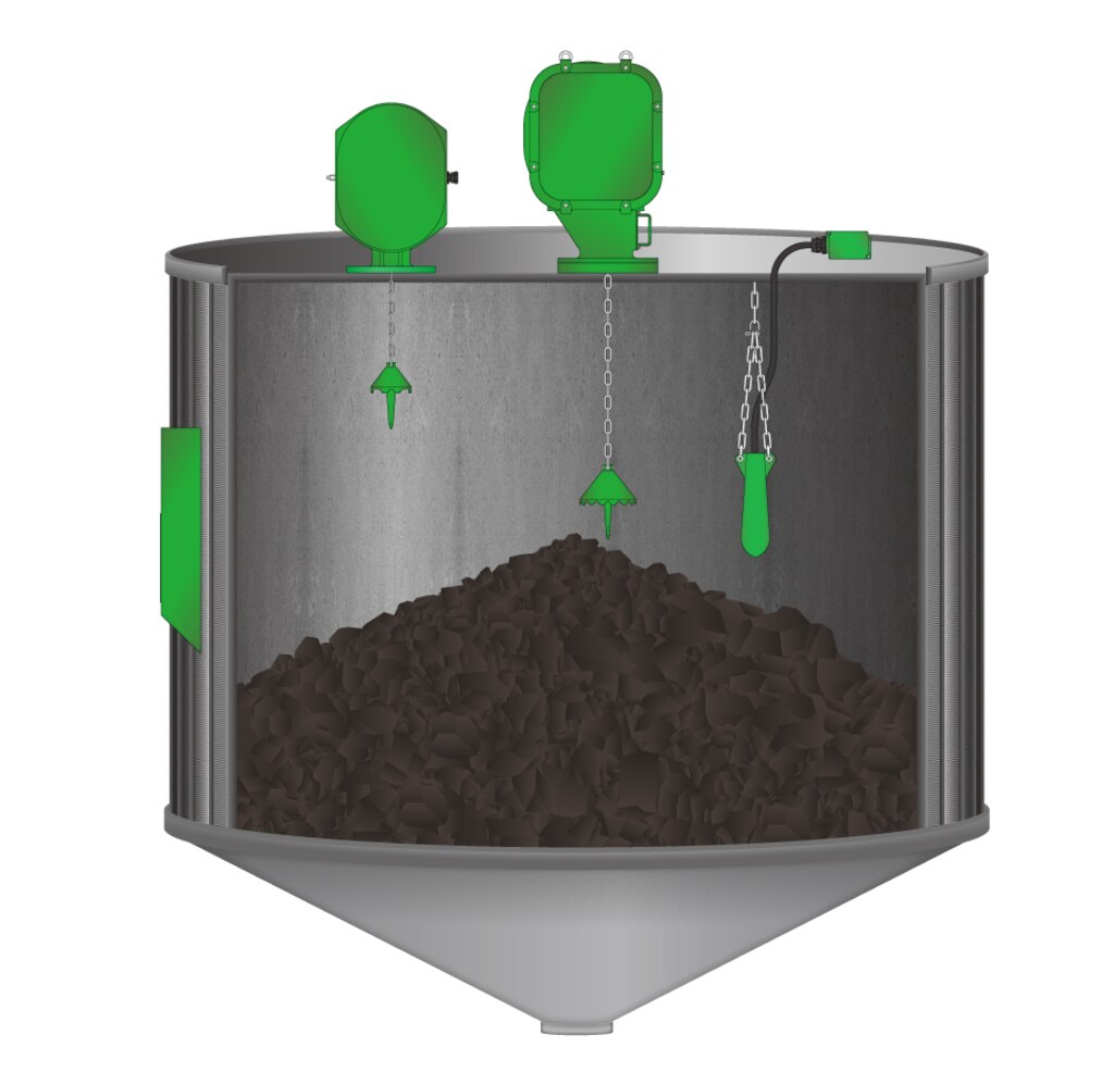 Bulk Solids Silo Level Measurement