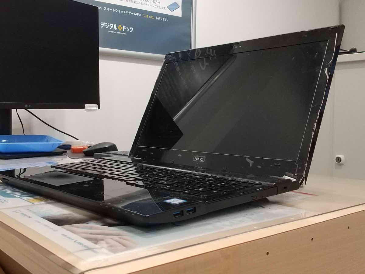 NECノートパソコン:起動不良からの復旧【パソコン修理事例】