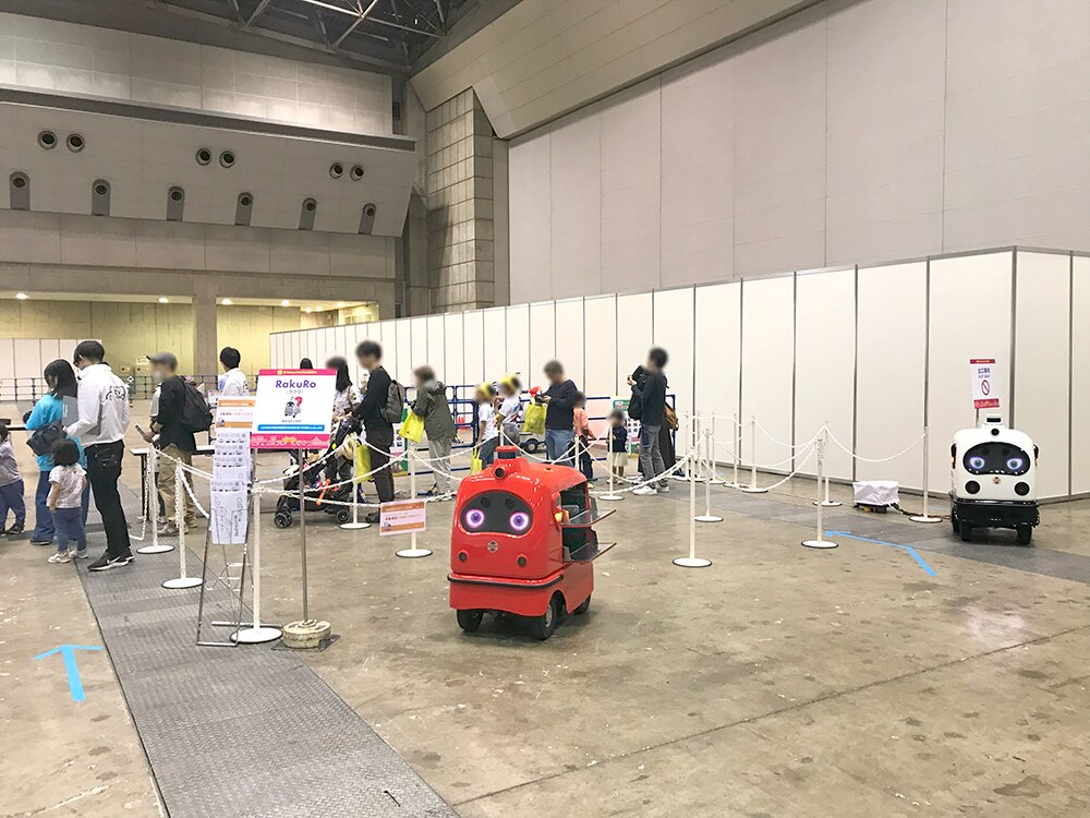 E-Tokyo Festival2024」で800人以上がRakuRo(ラクロ)を体験 E-Tokyo Festival2024」で800人以上がRakuRo(ラクロ)を体験