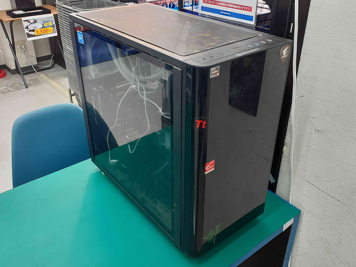 自作パソコンの電源が入らない!【パソコン修理事例】