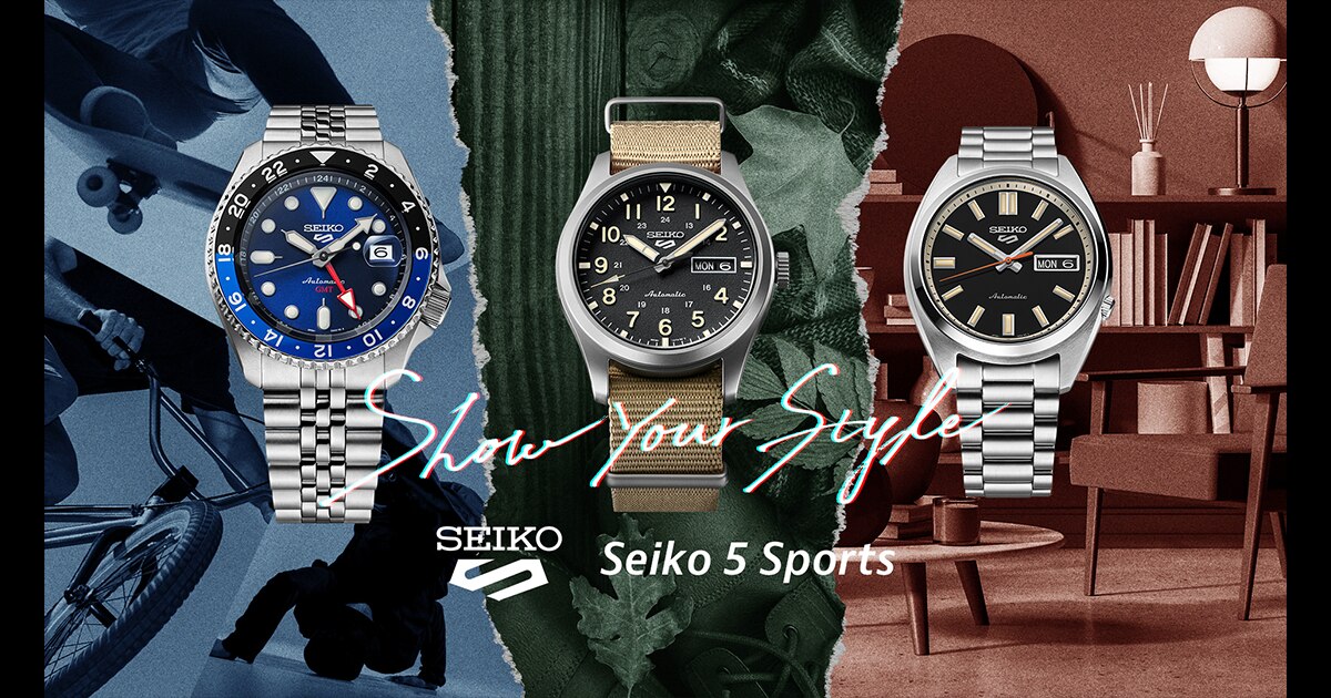 SEIKO 5SPORTS(セイコー5スポーツ) | 時計専門店ザ・クロックハウス