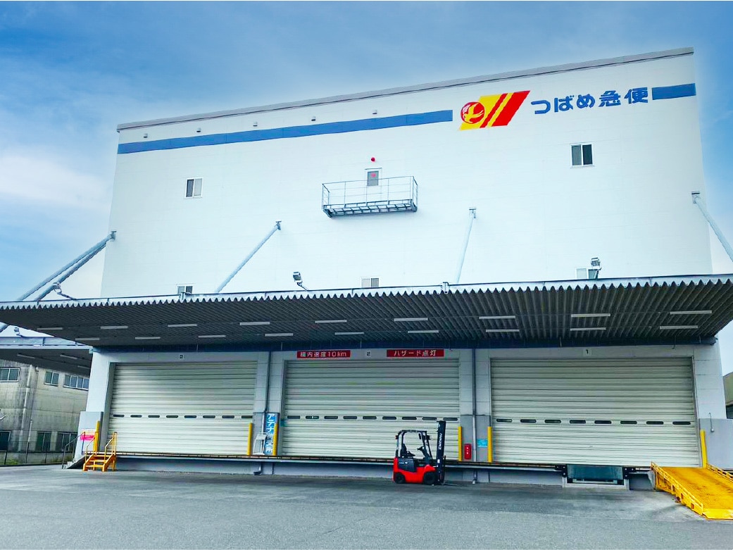 株式会社アテナの名古屋ロジスティクスセンターの外観写真