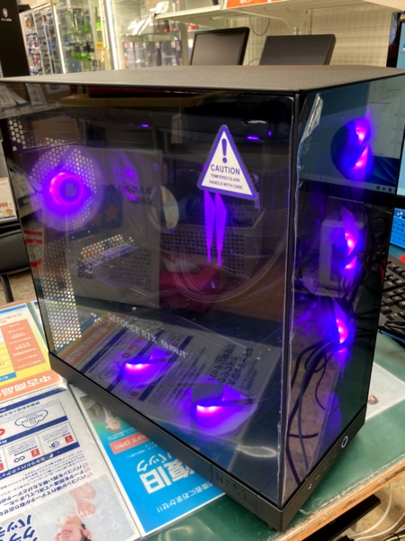 PC組立代行 NZXTピラーレスケースを採用したオシャレでハイ PC組立代行 NZXTピラーレスケースを採用したオシャレでハイ