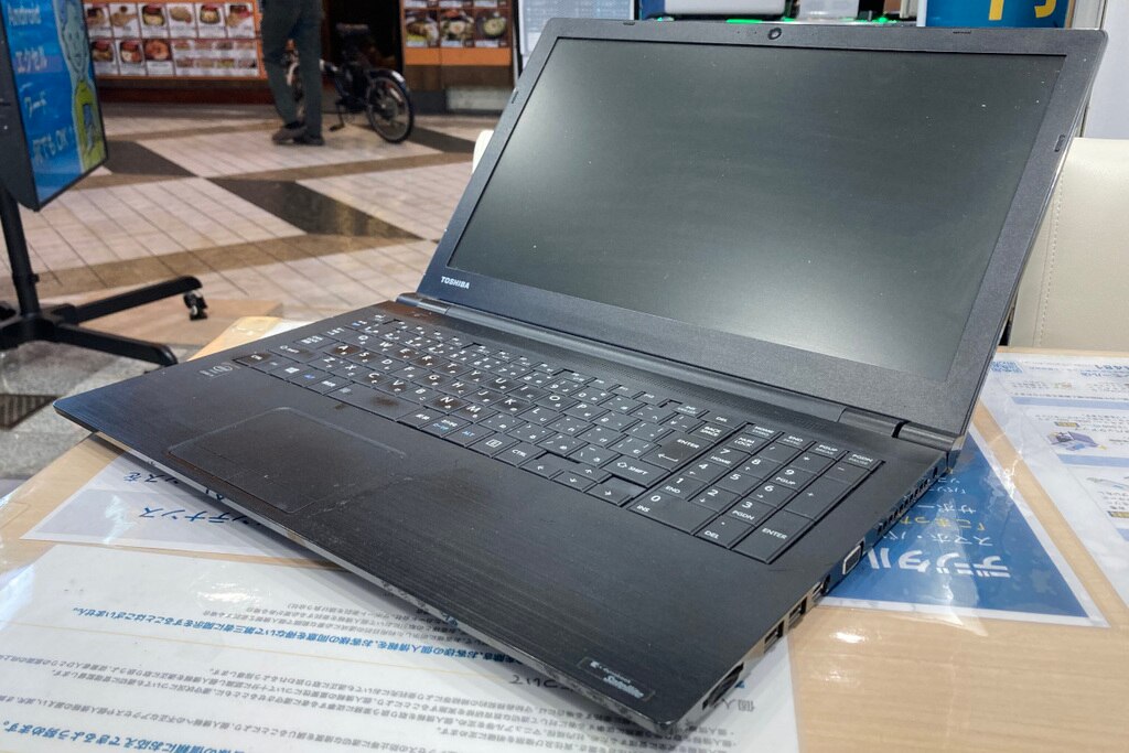 東芝dynabook ノートパソコン クリーニング【サポート事例