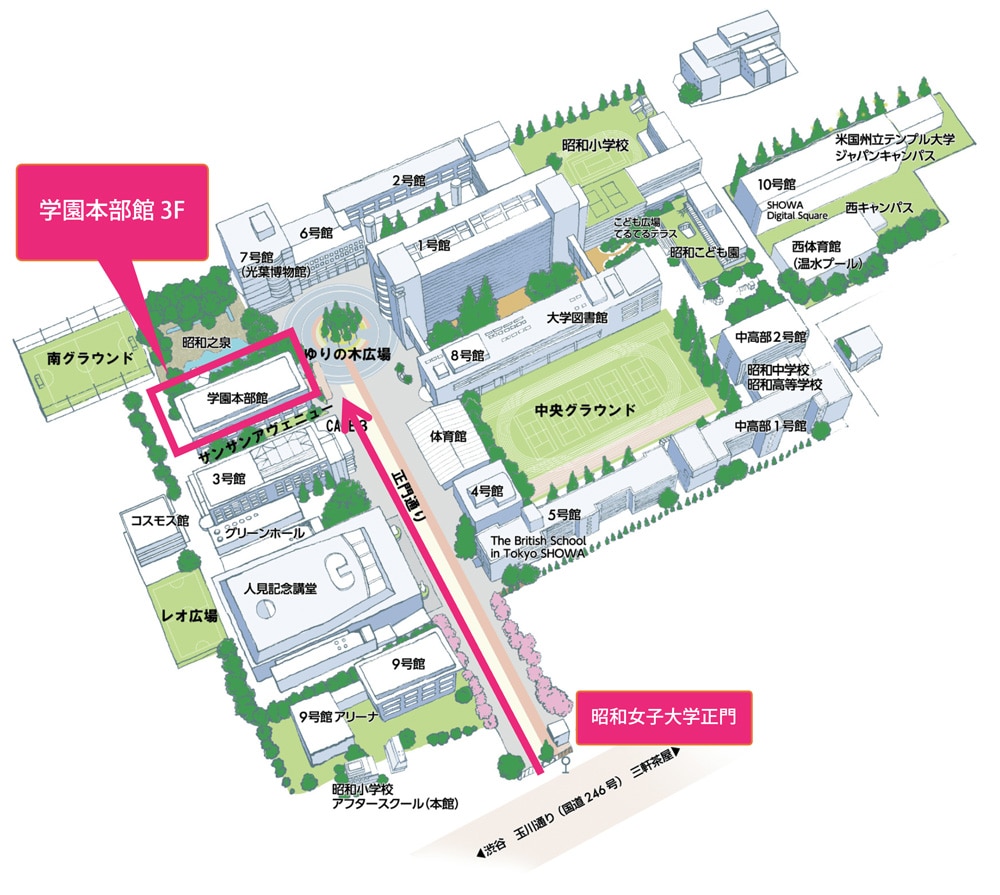 Campus map